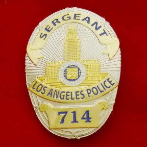 Polizeimarken Los Angeles Police