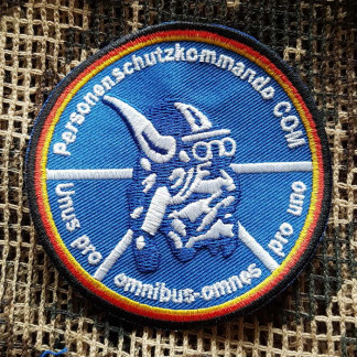 Feldjäger Patch Personenschutz ISAF  "Unus Pro"