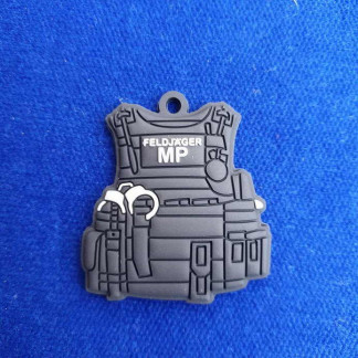 Feldjäger Miniatur Schutzweste als Schlüsselanhänger