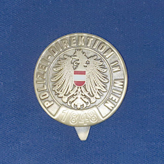 ehemalige Dienstmarke Polizei Direktion Wien - Kripo Österreich
