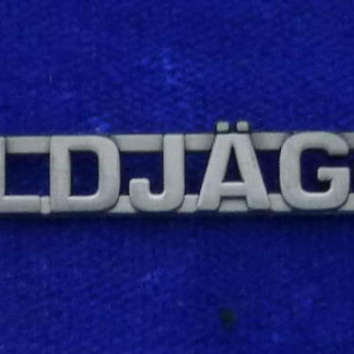 Feldjäger Schriftzug Anstecker
