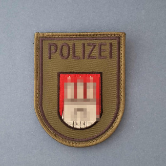 Patch SEK Hamburg oliv Wappen Klett MEK GSG9